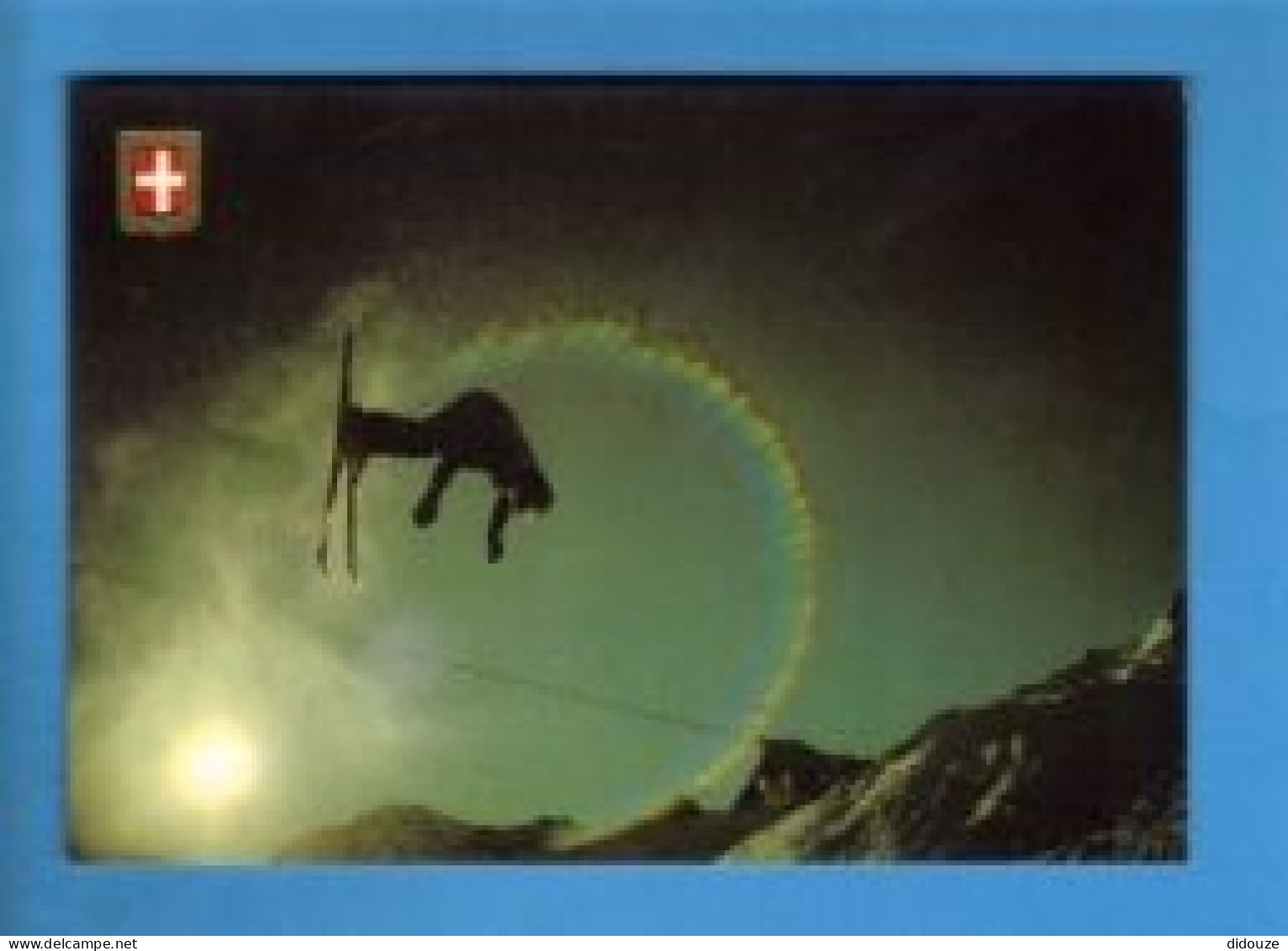 Sports - Sports D'Hiver - Ski - Ski Acrobatique - Carte Vierge - Wintersport