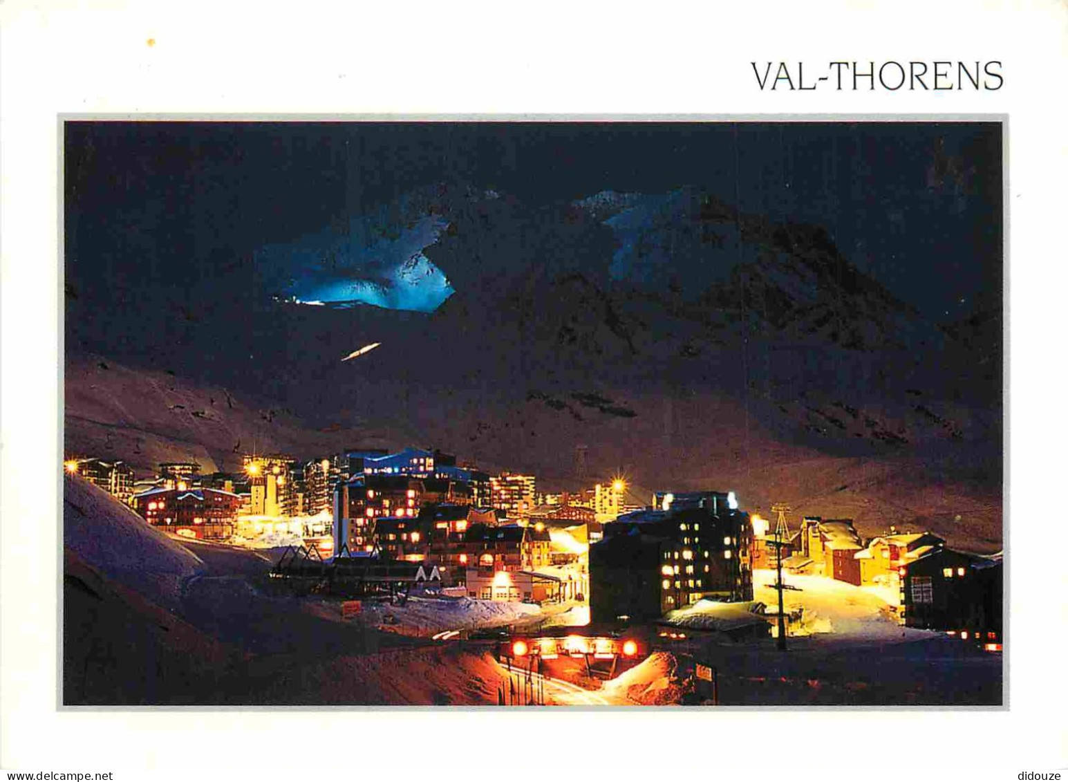 73 - Val Thorens - Peclet - Polset La Nuit - CPM - Flamme Postale - Voir Scans Recto-Verso - Val Thorens