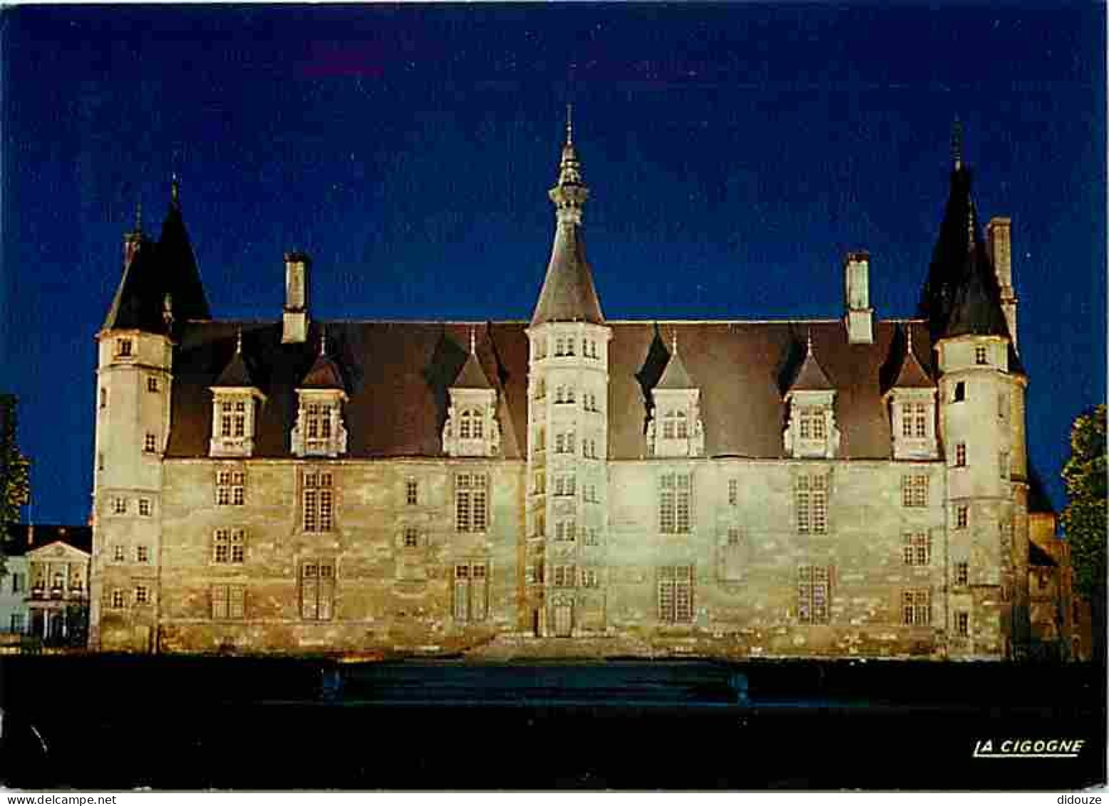 58 - Nevers - Le Palais Ducal - Vue De Nuit - CPM - Voir Scans Recto-Verso - Nevers