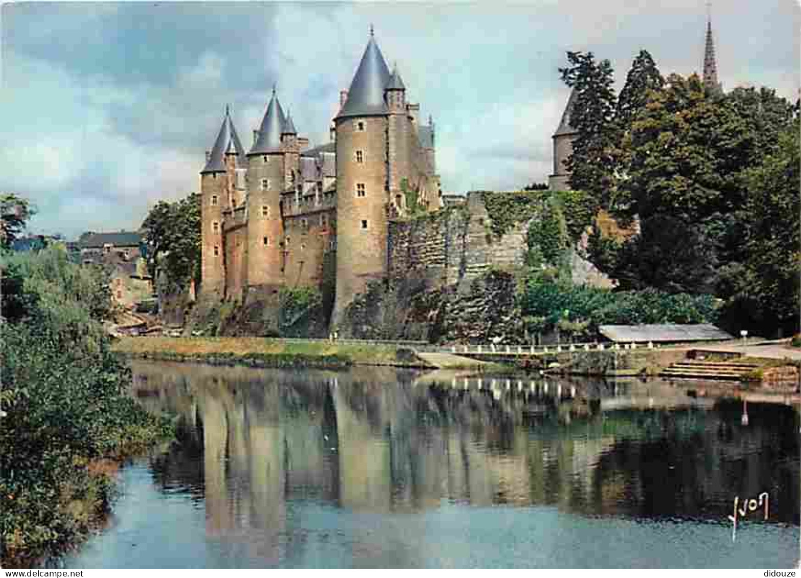 56 - Josselin - Les Bords De L'Oust - Le Château - Carte Neuve - CPM - Voir Scans Recto-Verso - Josselin