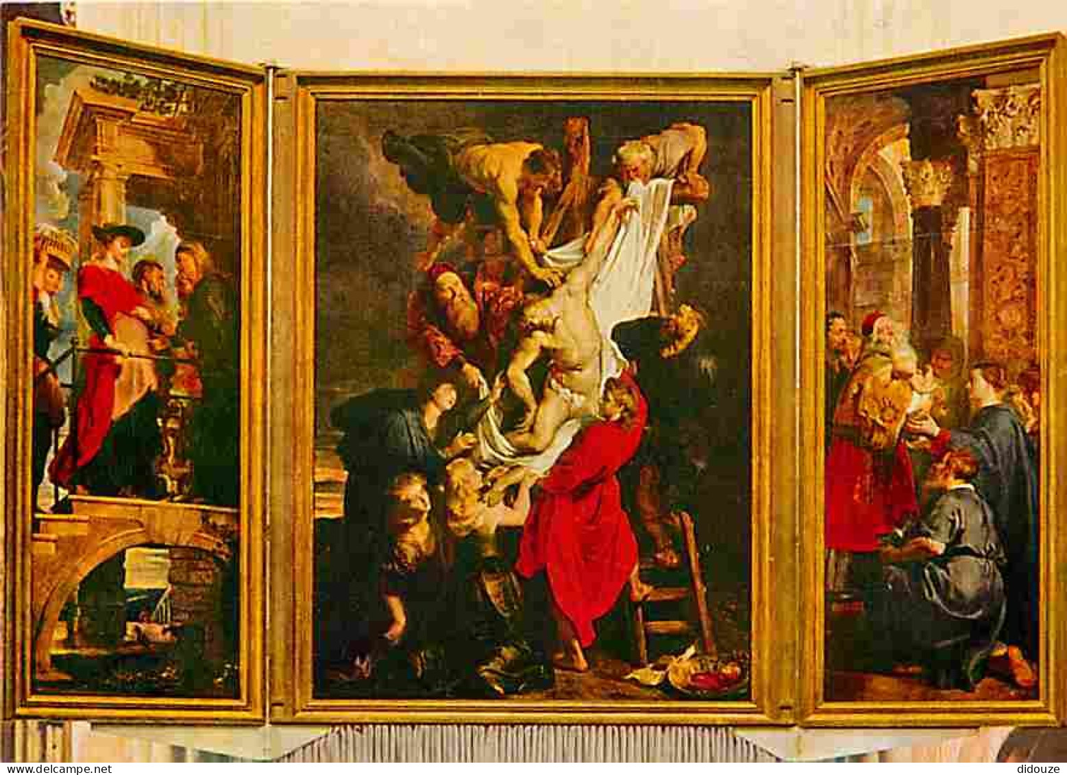 Art - Peinture Religieuse - Pierre Paul Rubens - La Descente De Croix - Antwerpen - O L Vrouwekathedraal - Carte Neuve - - Schilderijen, Gebrandschilderd Glas En Beeldjes