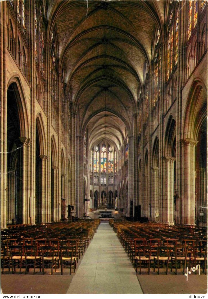 93 - Saint Denis - Intérieur De La Basilique - La Nef - CPM - Voir Scans Recto-Verso - Saint Denis