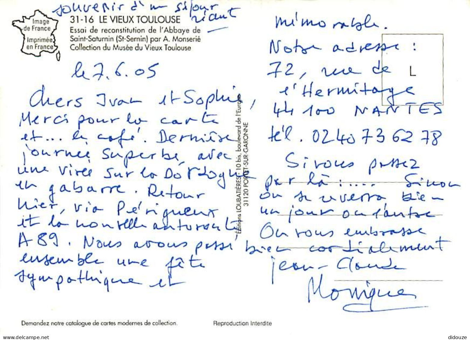 31 - Toulouse - CPM - Voir Scans Recto-Verso - Toulouse