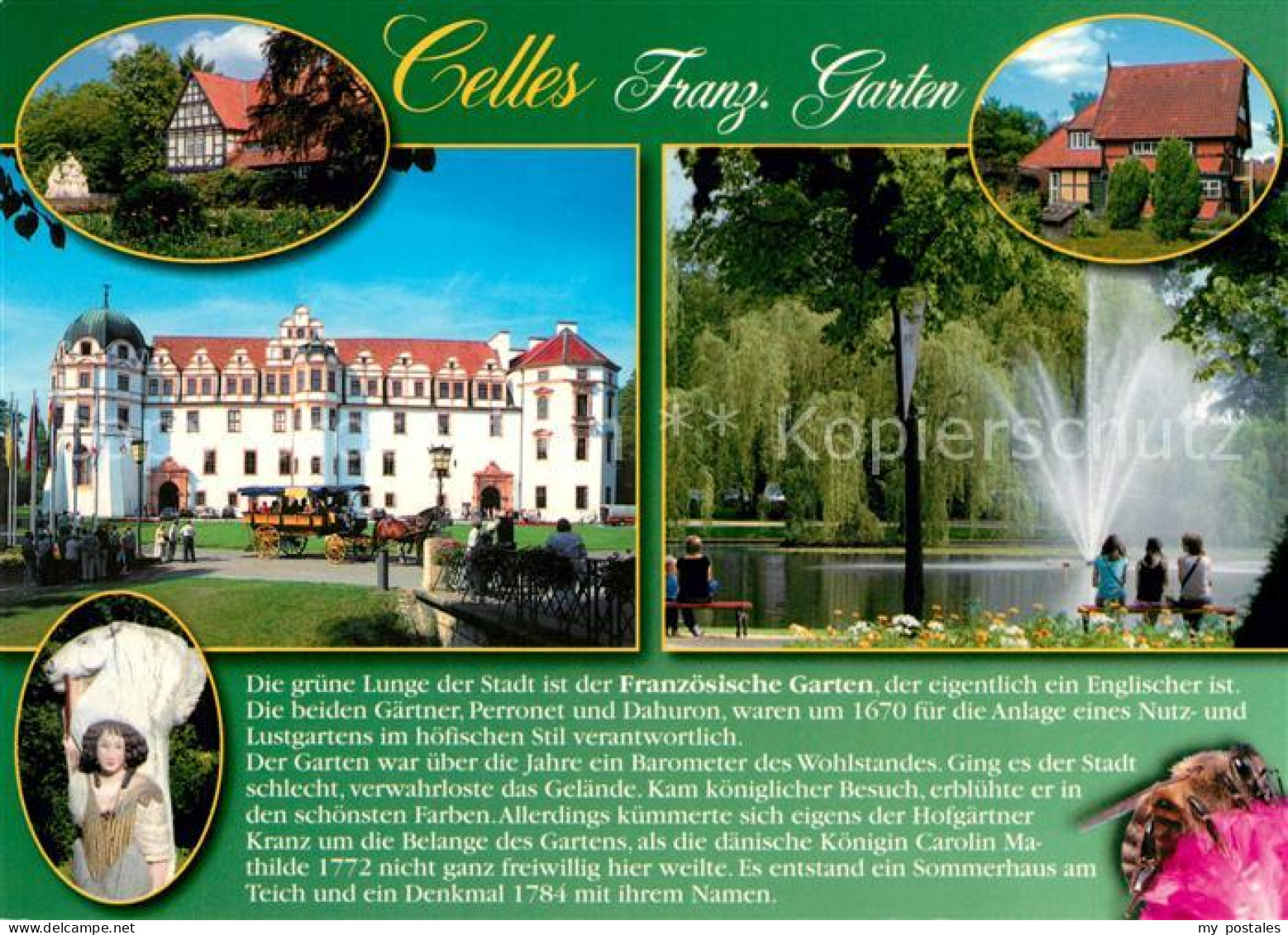 73213982 Celles Franzoesischer Garten Sommerhaus Am Teich Fontaene Celles - Other & Unclassified