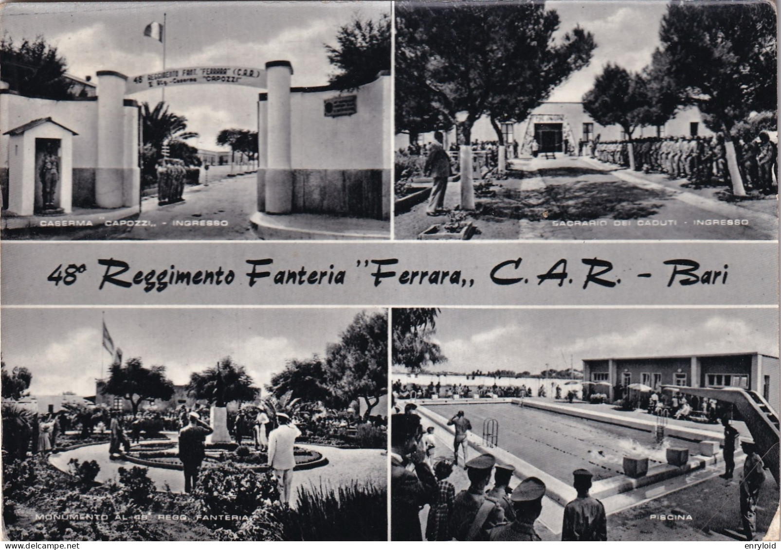 48º Reggimento Fanteria Ferrara Car Bari - Bari
