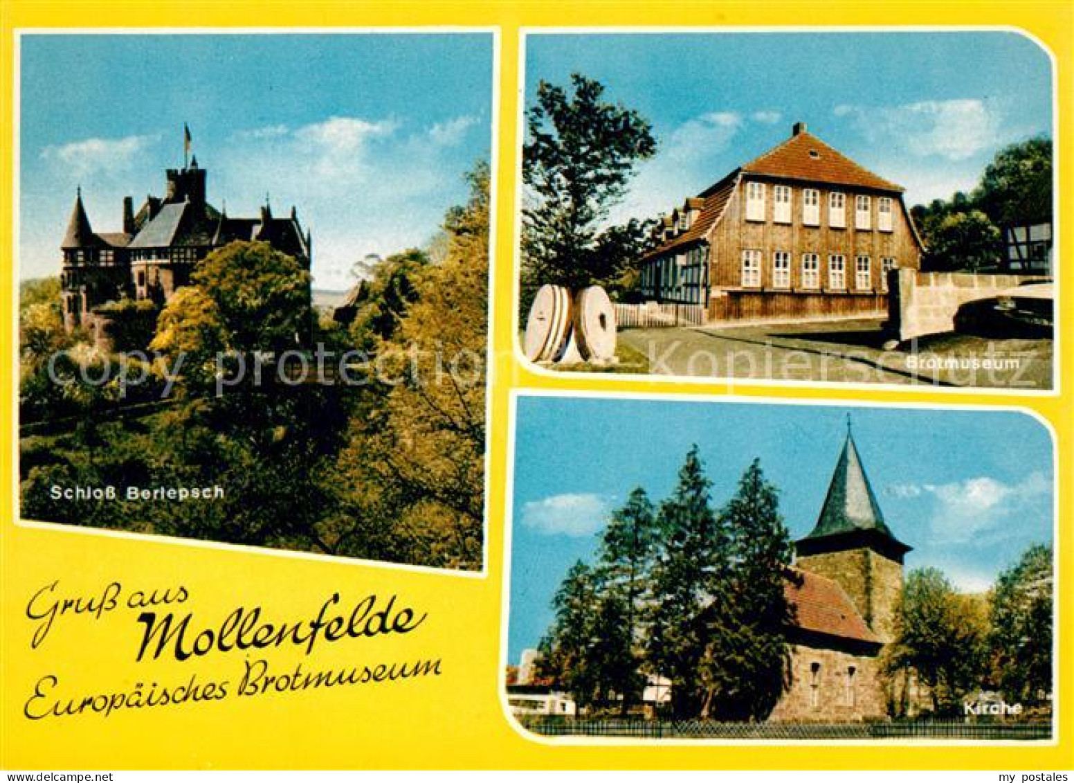 73213954 Mollenfelde Schloss Berlepsch Brotmuseum Kirche Mollenfelde - Autres & Non Classés