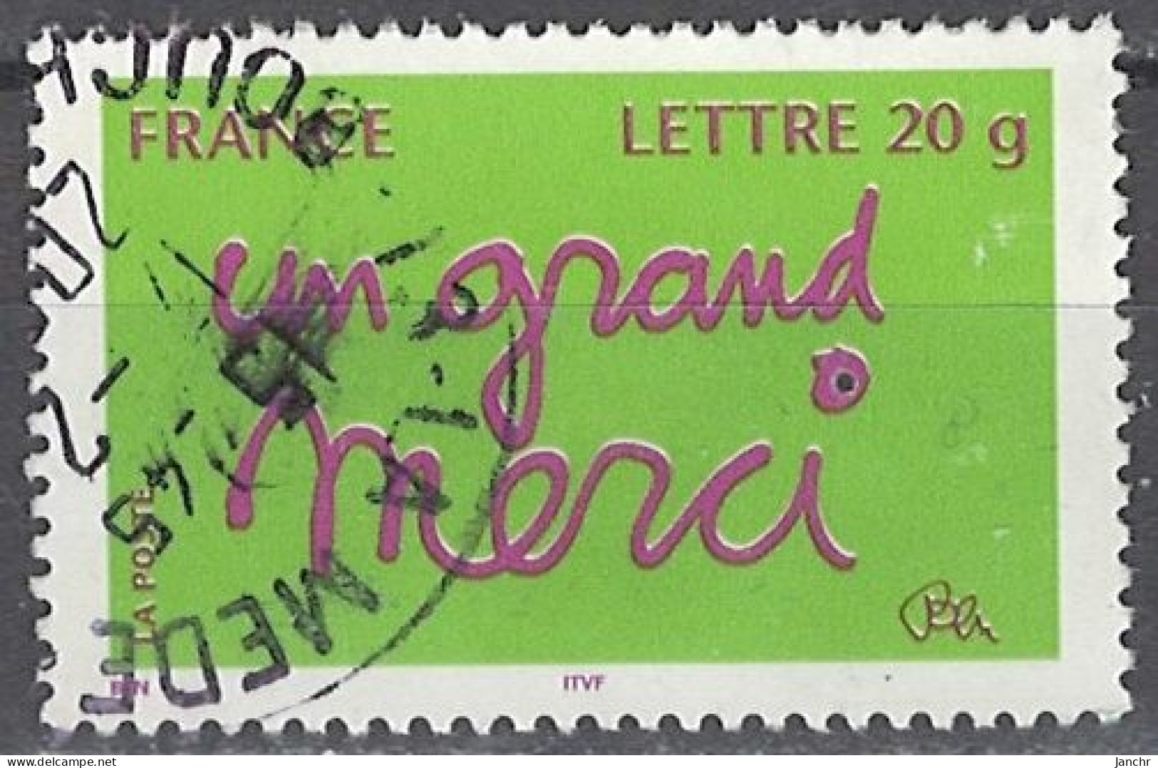 France Frankreich 2005. Mi.Nr. 3912, Used O - Usados