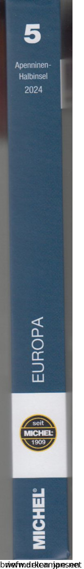 Michel Europa Katalog Band 5 - Apenninen-Halbinsel 2024, 109. Auflage - Österreich