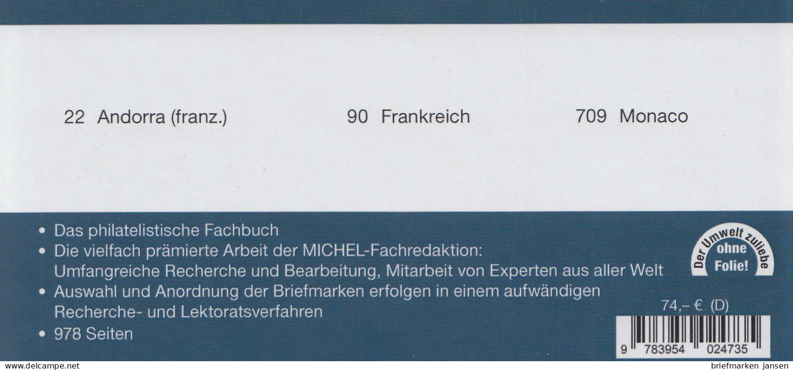 Michel Europa Katalog Band 3 - Westeuropa 2024, 109. Auflage - Österreich