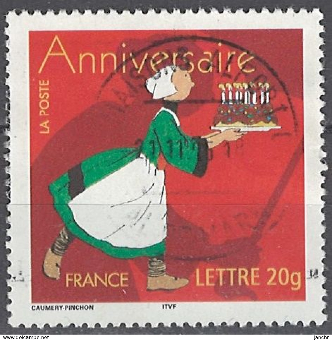 France Frankreich 2005. Mi.Nr. 3929, Used O - Used Stamps