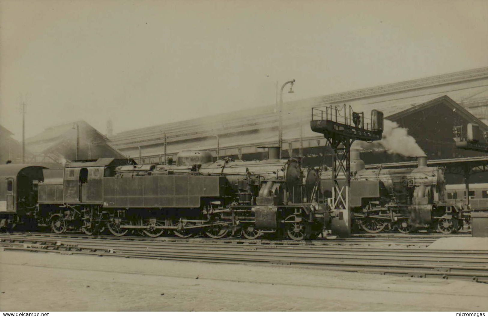Locomotives - Photo G. F. Fenino, 1933 - Trenes