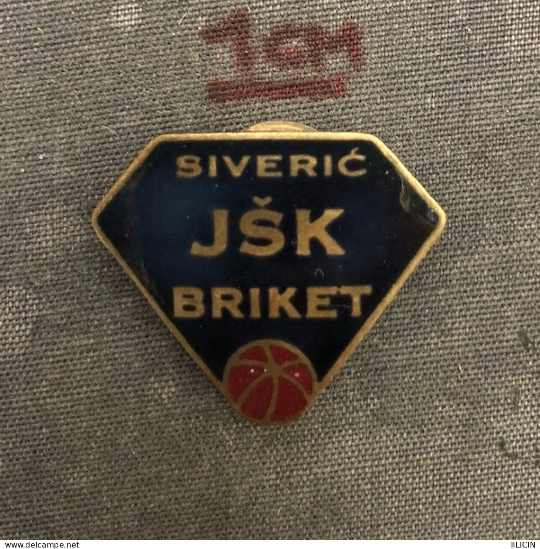 Badge Pin ZN007425 - Football Soccer Yugoslavia Croatia Hrvatska JSK Briket Siveric - Calcio
