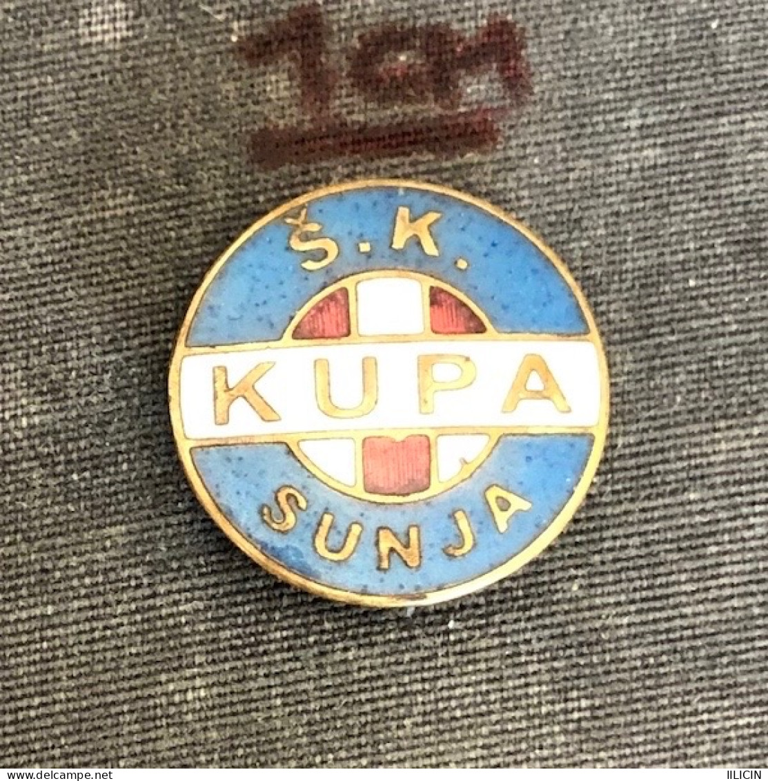 Badge Pin ZN007434 - Football Soccer Yugoslavia Croatia Hrvatska SK Sportski Klub Kupa Sunja - Fussball
