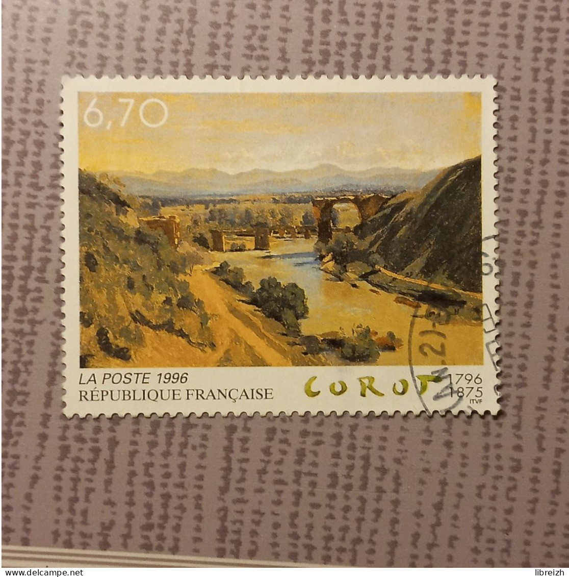 JB Corot N° 2989  Année 1996 - Used Stamps