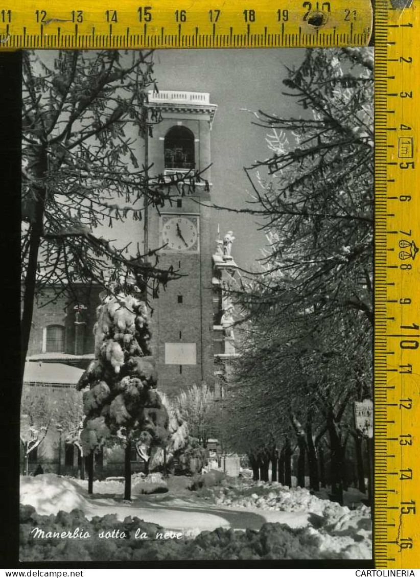 Brescia Manerbio Sotto La Neve - Brescia