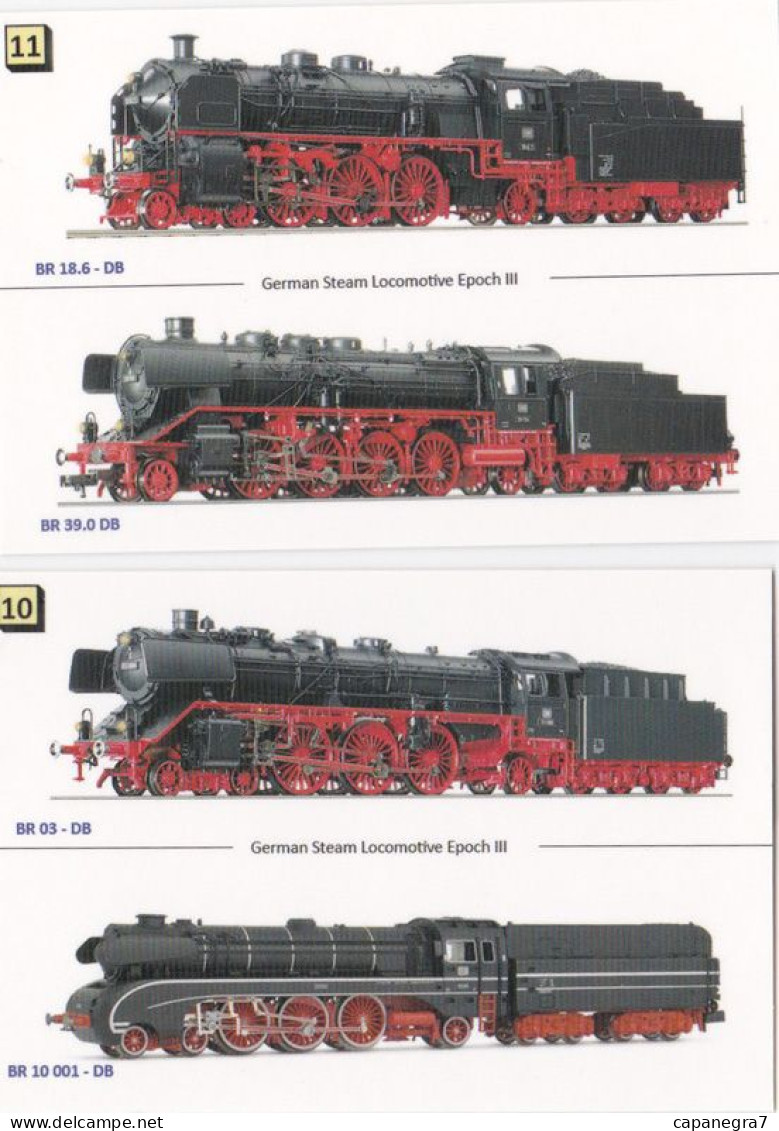 2 Calendars Models Of Steam Locomotives, Czech Rep, 2016 - Klein Formaat: 2001-...