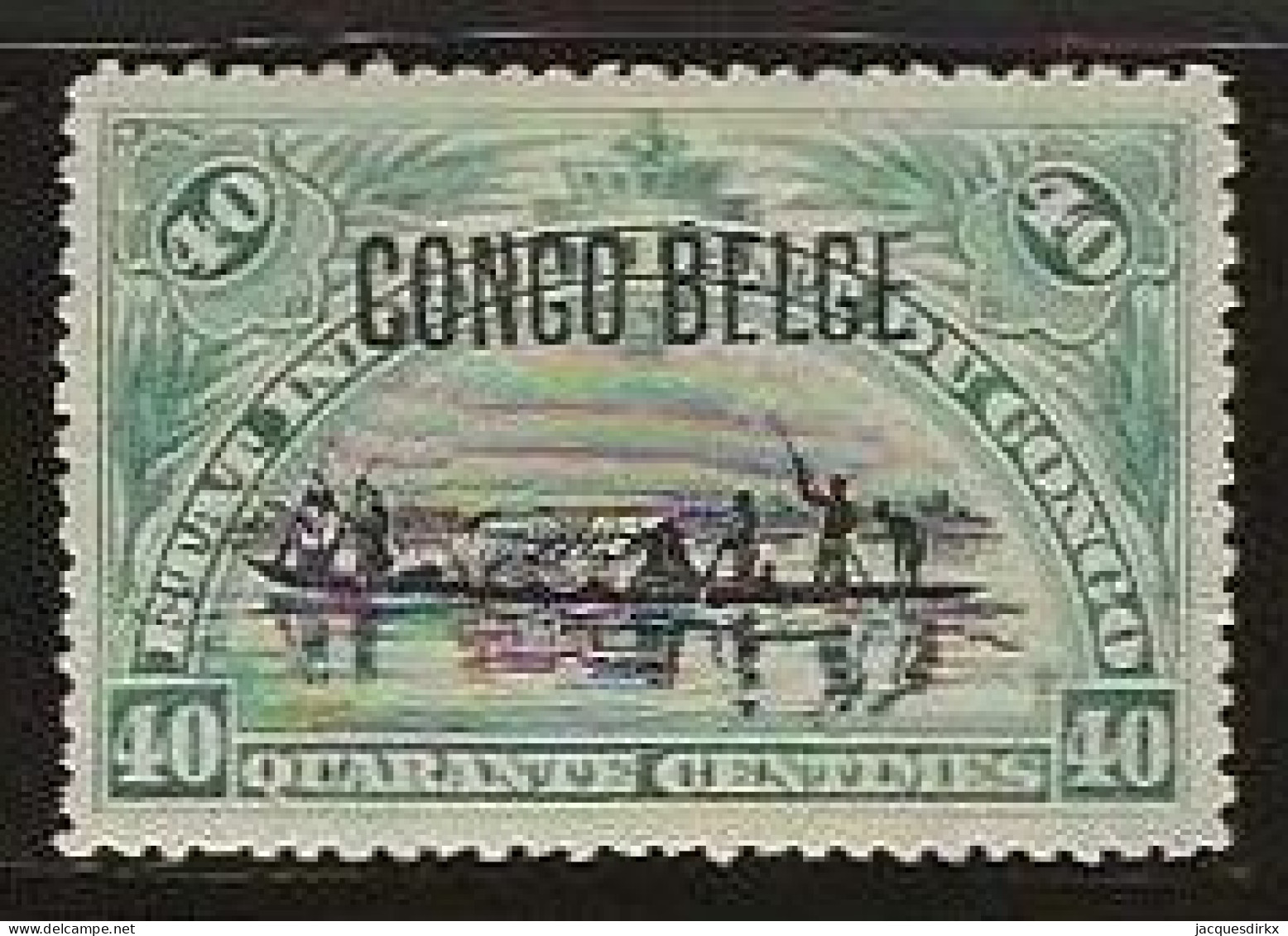Congo   .   OBP    .   34-L   .    *      .  Ongebruikt Met Gom  .   /   .   Neuf Avec Gomme - Unused Stamps