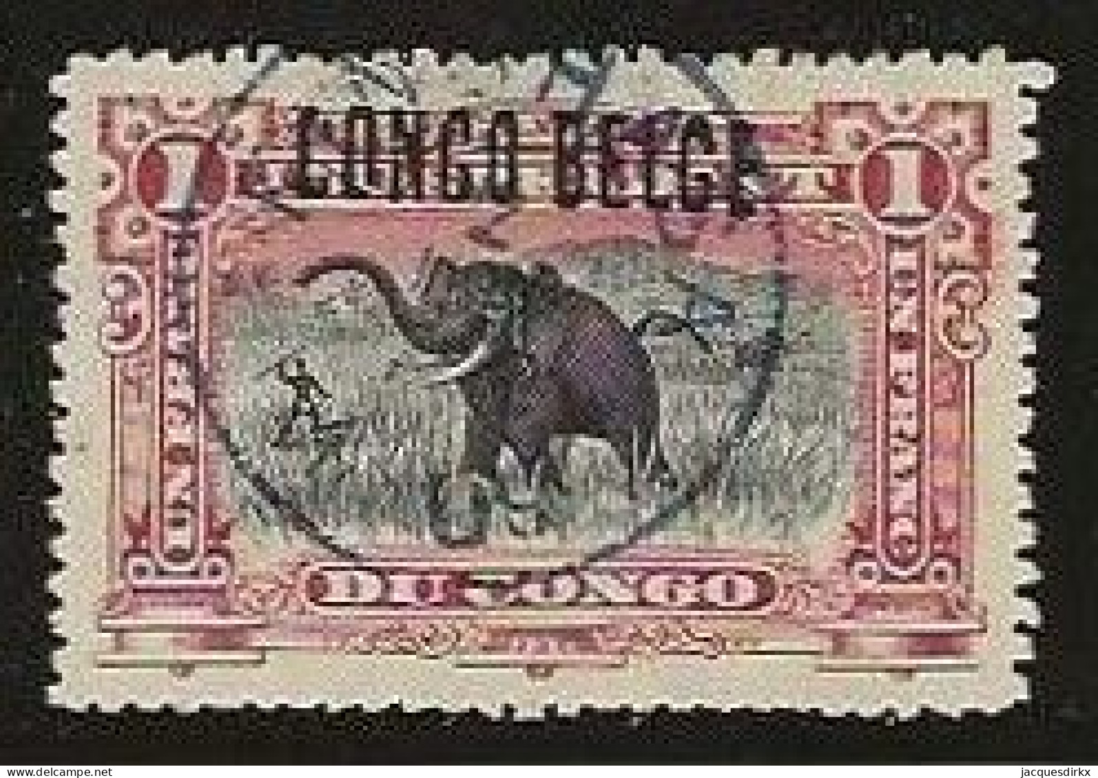 Congo   .   OBP    .   36-L      .    O      .  Gestempeld    .   /   .     Oblitéré - Used Stamps