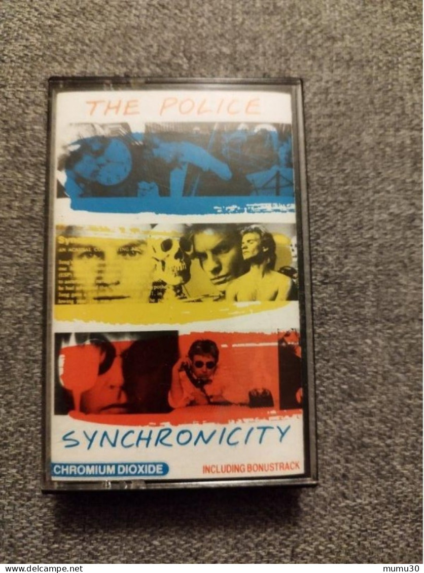 Album The Police K7 Audio Synchronicity - Audiocassette