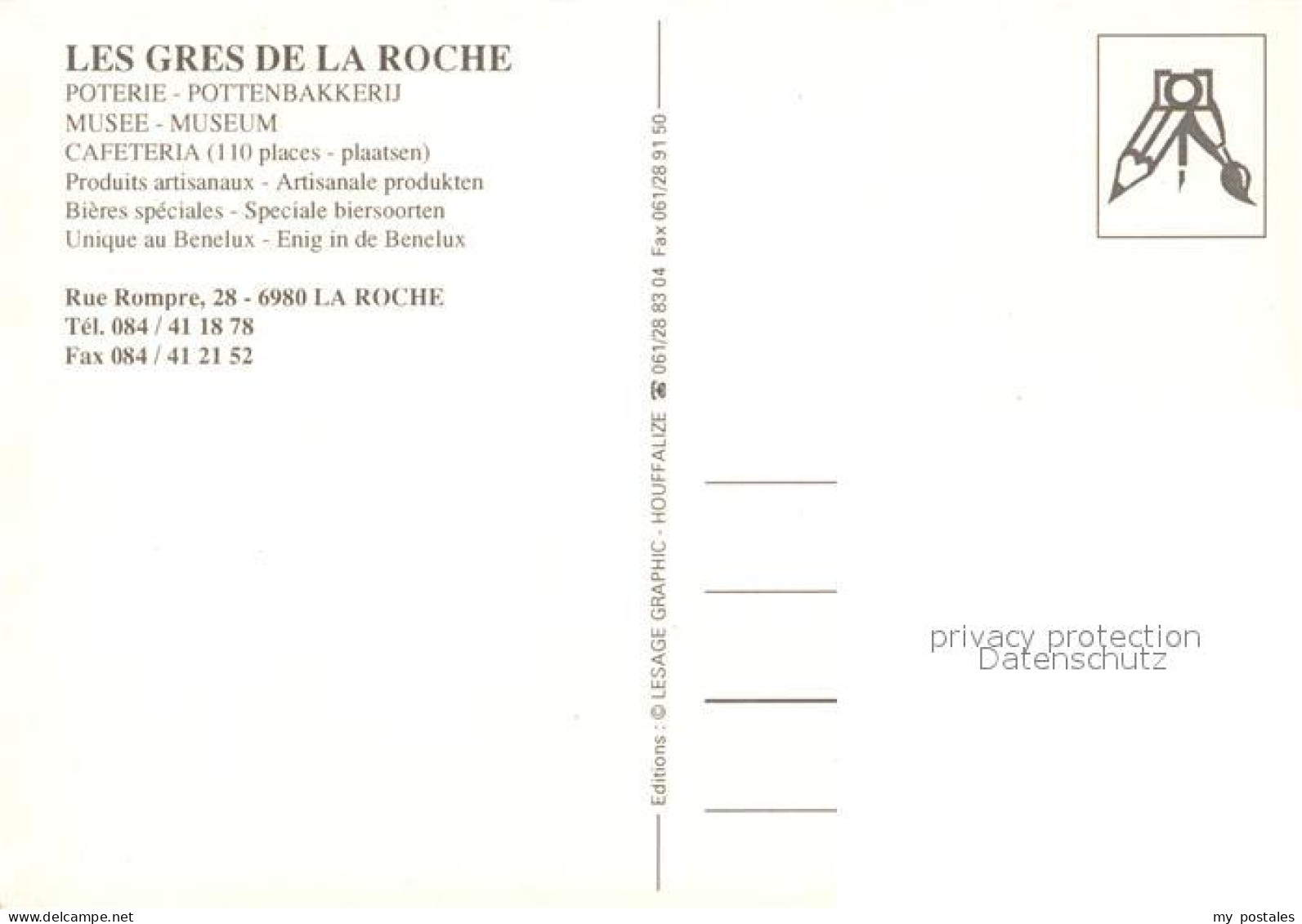 73198166 La Roche Madoux Les Gries De La Roche Poterie Musee La Roche Madoux - Dinant