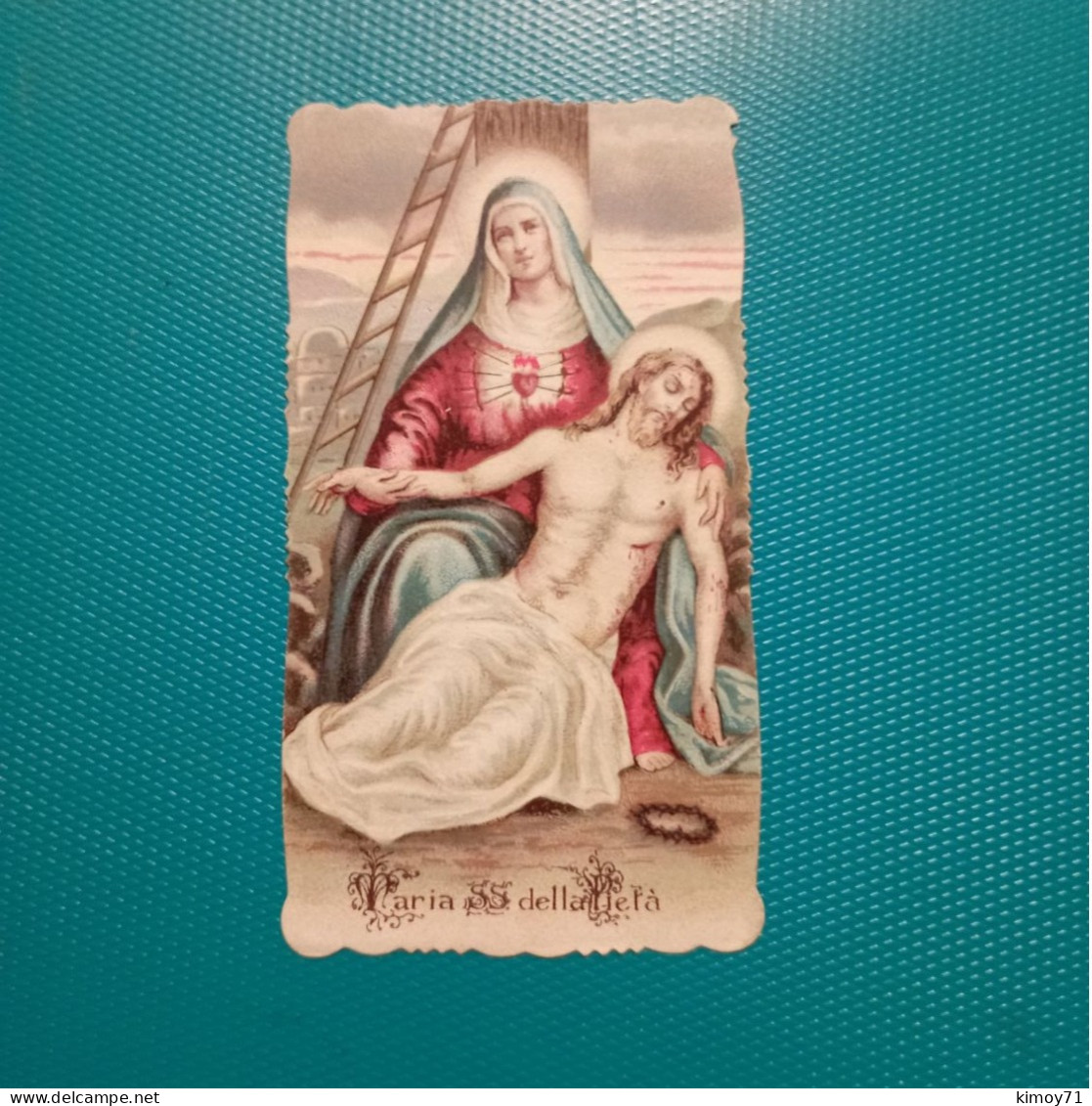 Santino Orazione A Maria SS. Addolorata - Religion &  Esoterik