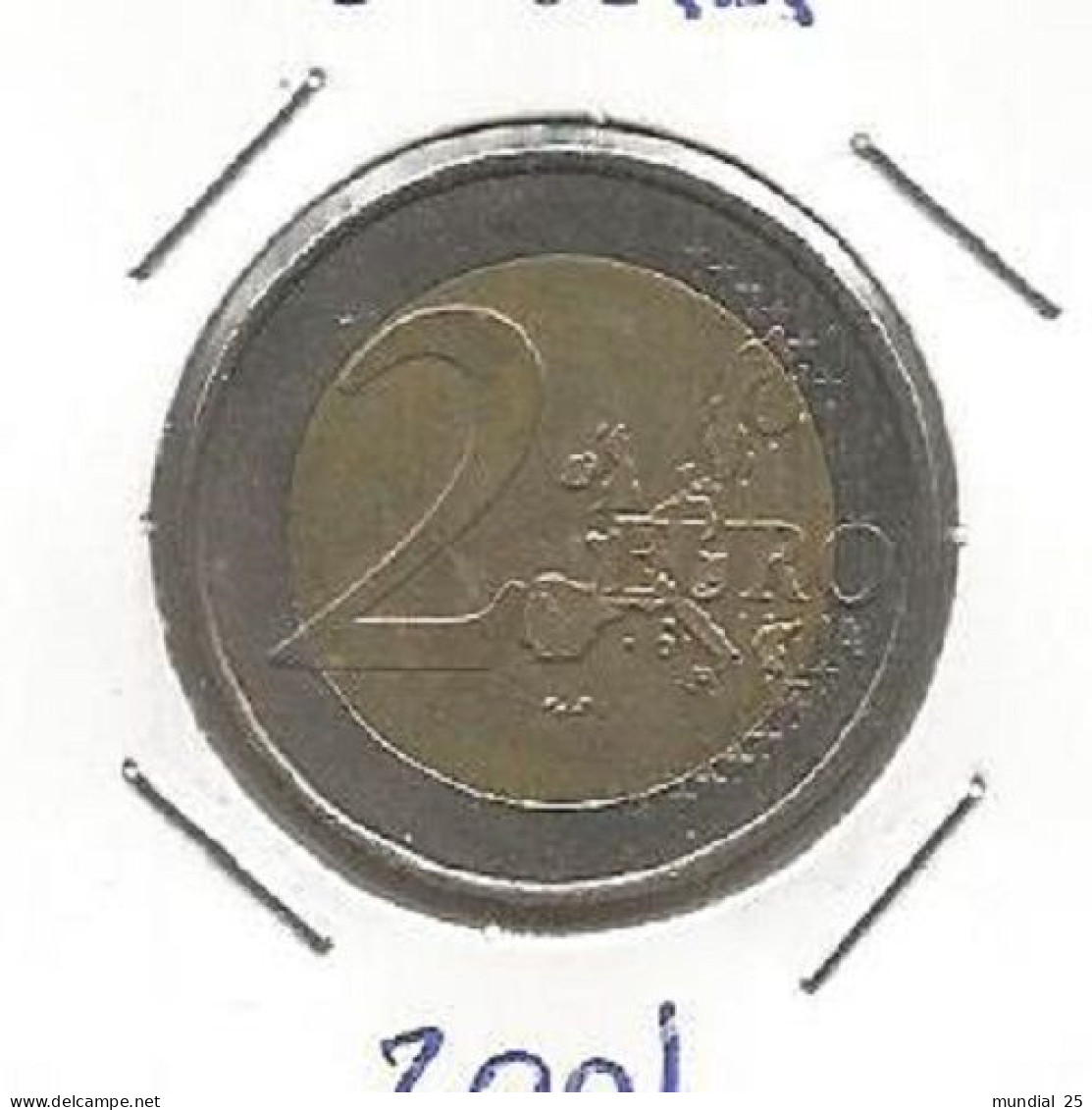 GREECE 2 EURO 2004 - 2004 OLIMPICS - Greece