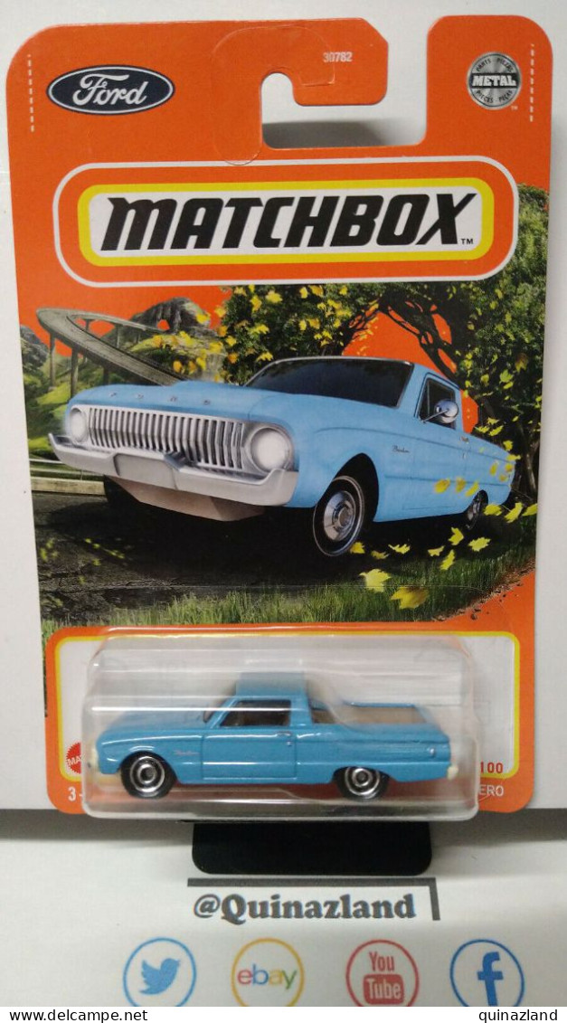 Matchbox 1961 Ford Ranchero 2021-096 (CP02) - Matchbox (Mattel)