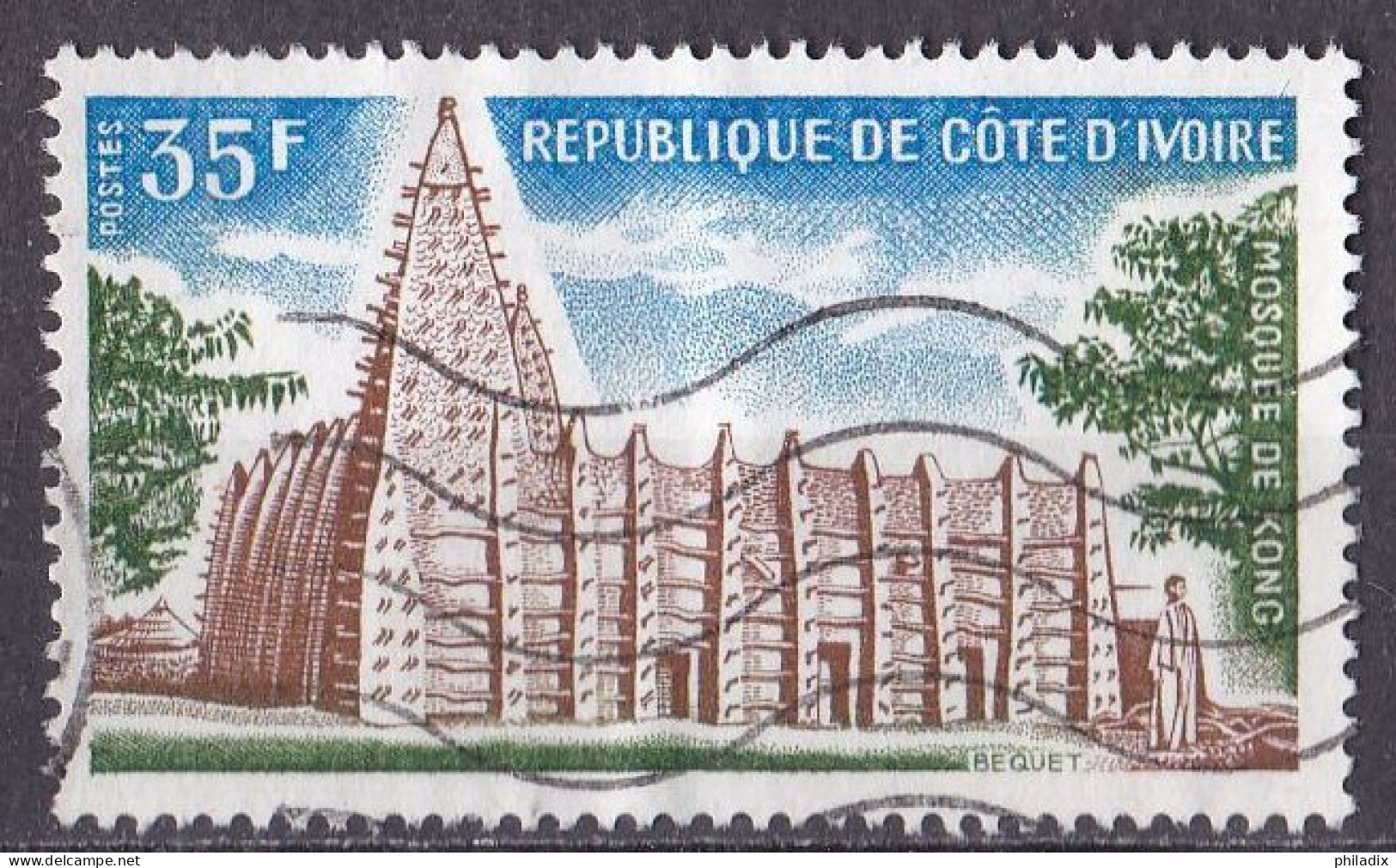Elfenbeinküste Marke Von 1974 O/used (A1-1) - Ivory Coast (1960-...)
