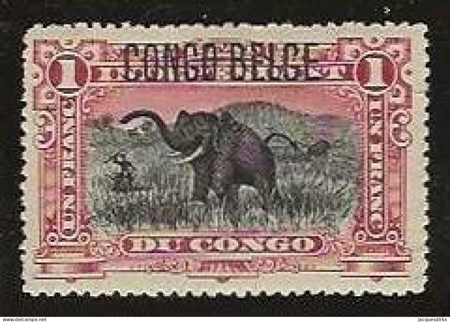 Congo   .   OBP    .   46   .    *      .  Ongebruikt Met Gom  .   /   .   Neuf Avec Gomme - Unused Stamps