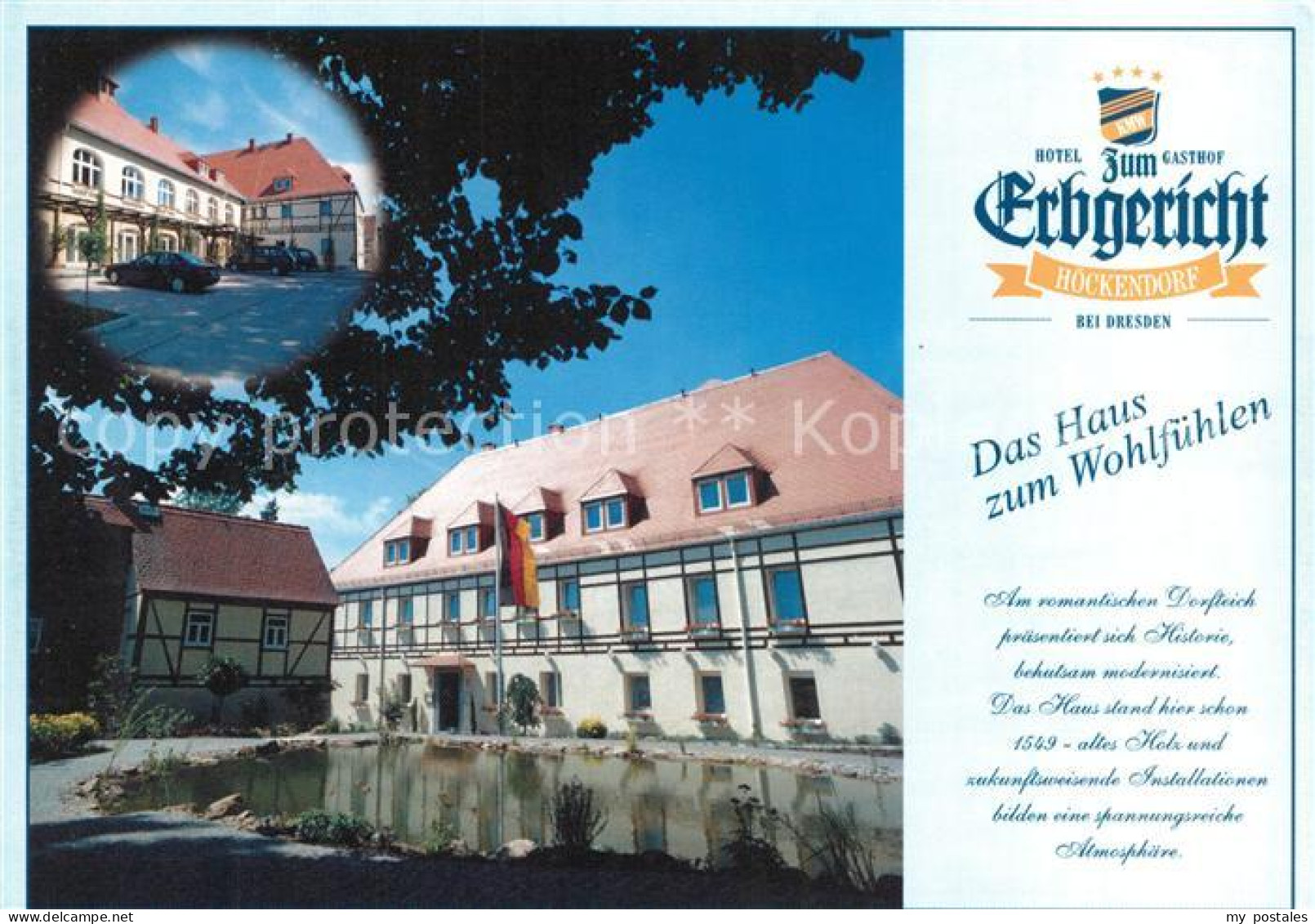 73182109 Hoeckendorf Klingenberg Hotel Zum Erbgericht Hoeckendorf Klingenberg - Klingenberg (Sachsen)