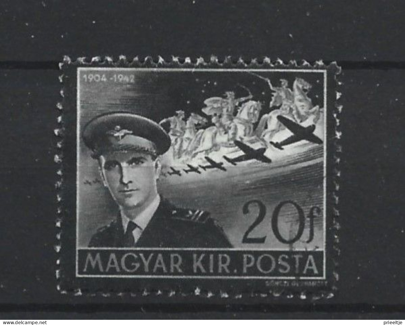 Hungary 1942 E. Horthy Y.T. A 52 (0) - Used Stamps