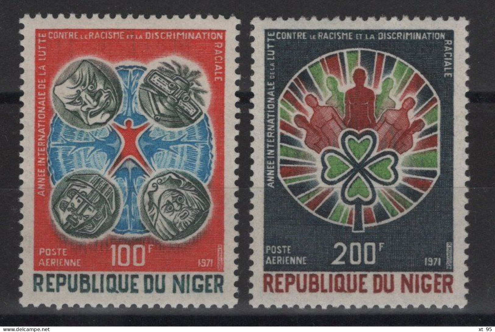 Niger - PA N°151 à 152 - Racisme Discrimination - * Neufs Avec Trace Charniere - Cote 5€ - Niger (1960-...)