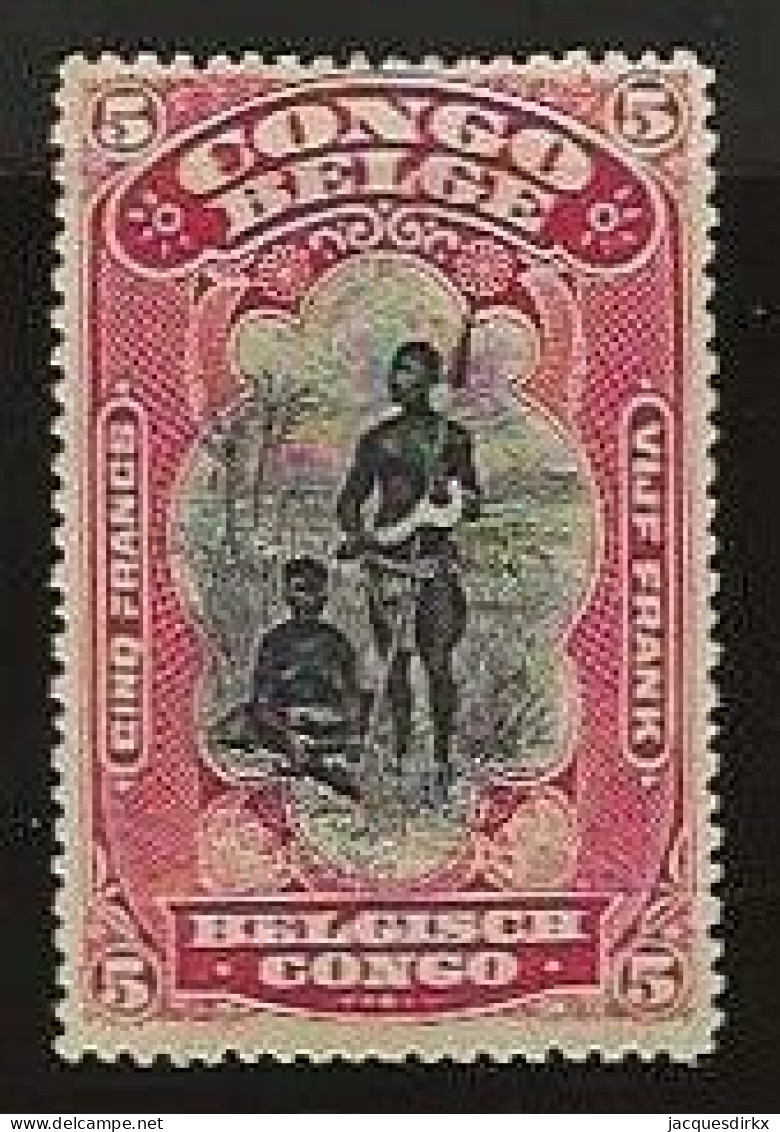 Congo   .   OBP    .   62   .    *      .  Ongebruikt Met Gom  .   /   .   Neuf Avec Gomme - Unused Stamps