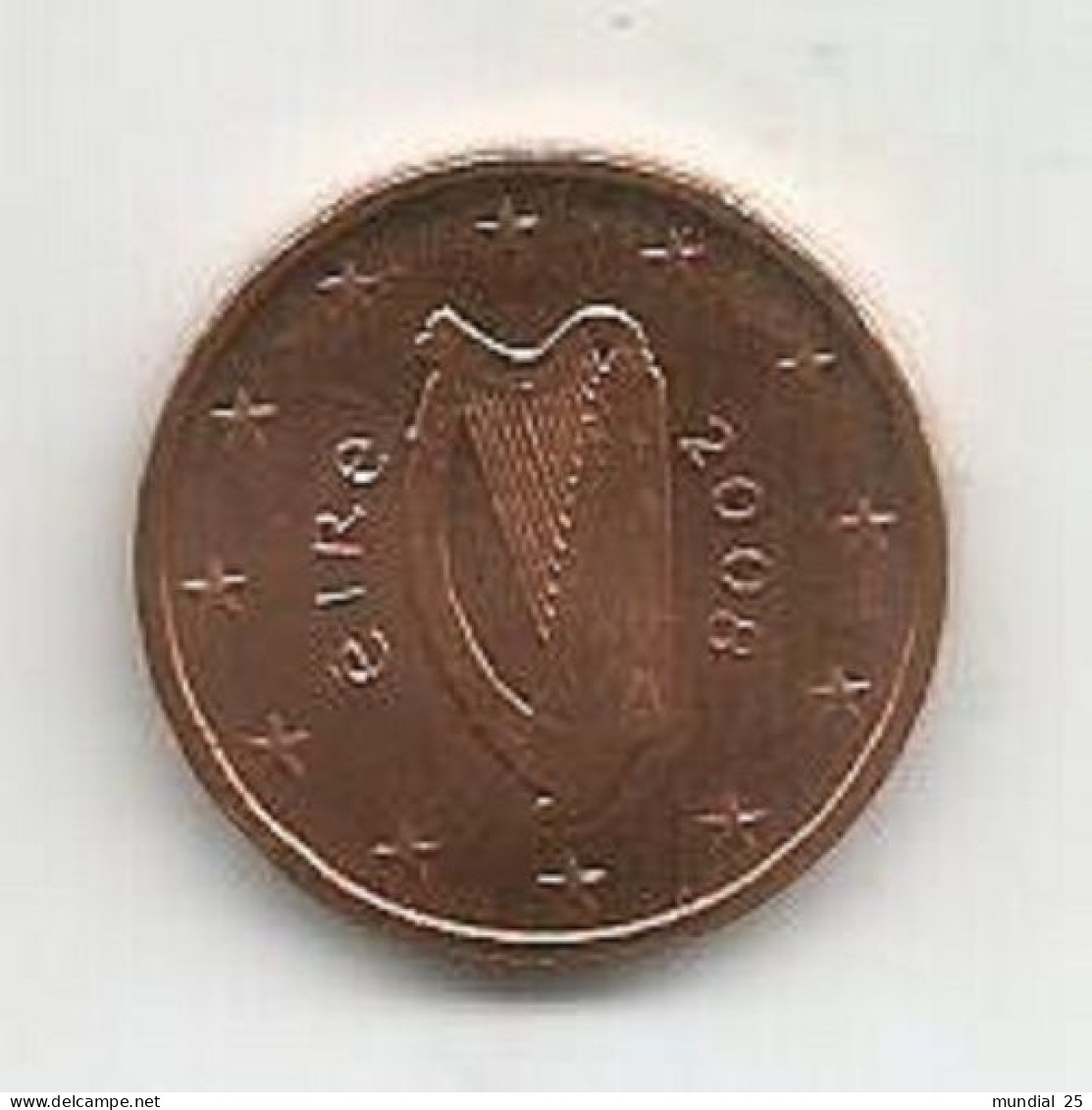 IRELAND 2 EURO CENT 2008 - Ierland