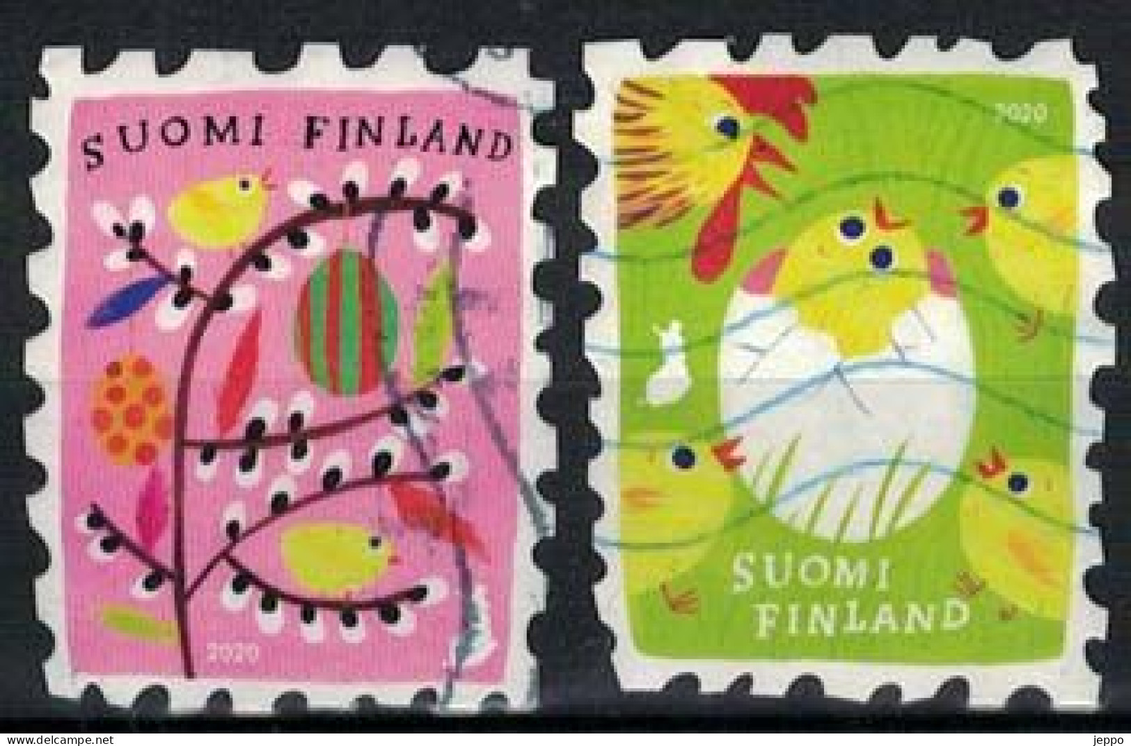 2020 Finland, Easter, Complete Used Set. - Usados