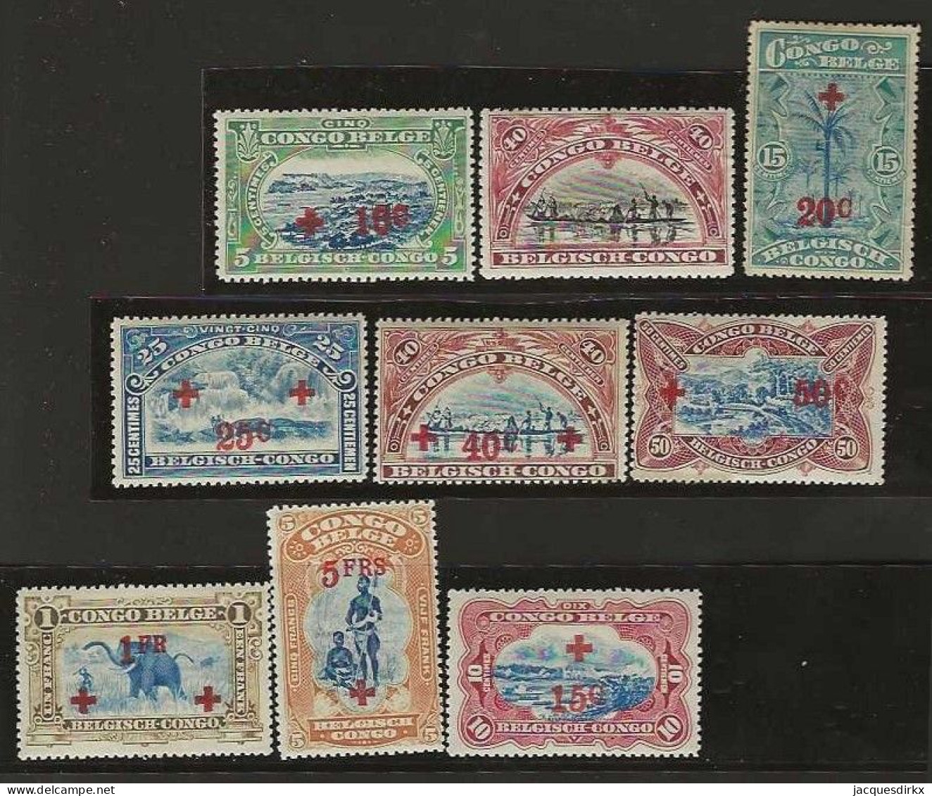 Congo   .   OBP    .   72/80   .    *      .  Ongebruikt Met Gom  .   /   .   Neuf Avec Gomme - Unused Stamps