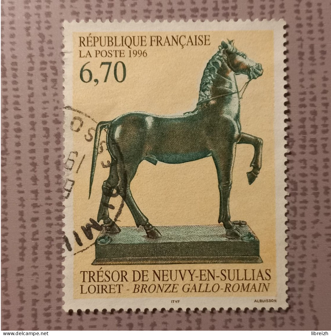 Le Trésor De Neuvy-en-Sullias  N° 3014 Année 1996 - Used Stamps