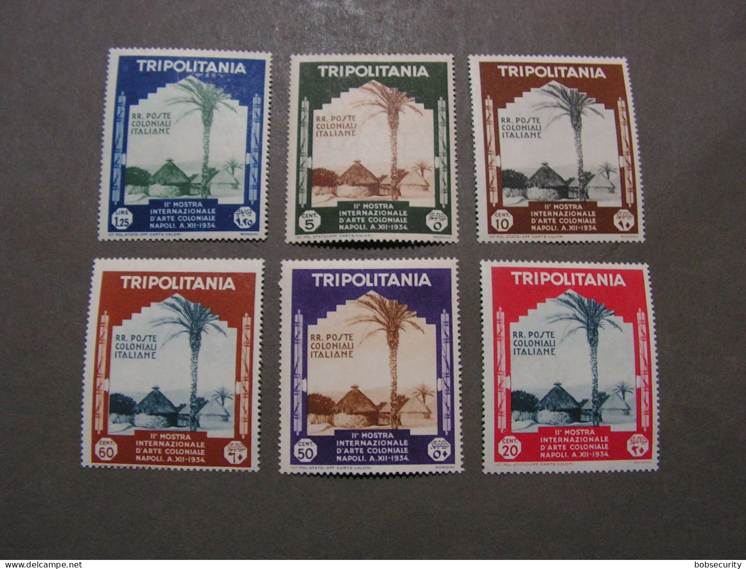 Italien Tripolitanien  , 1934  1 X   *  LH  5 X  ** MNH - Tripolitania