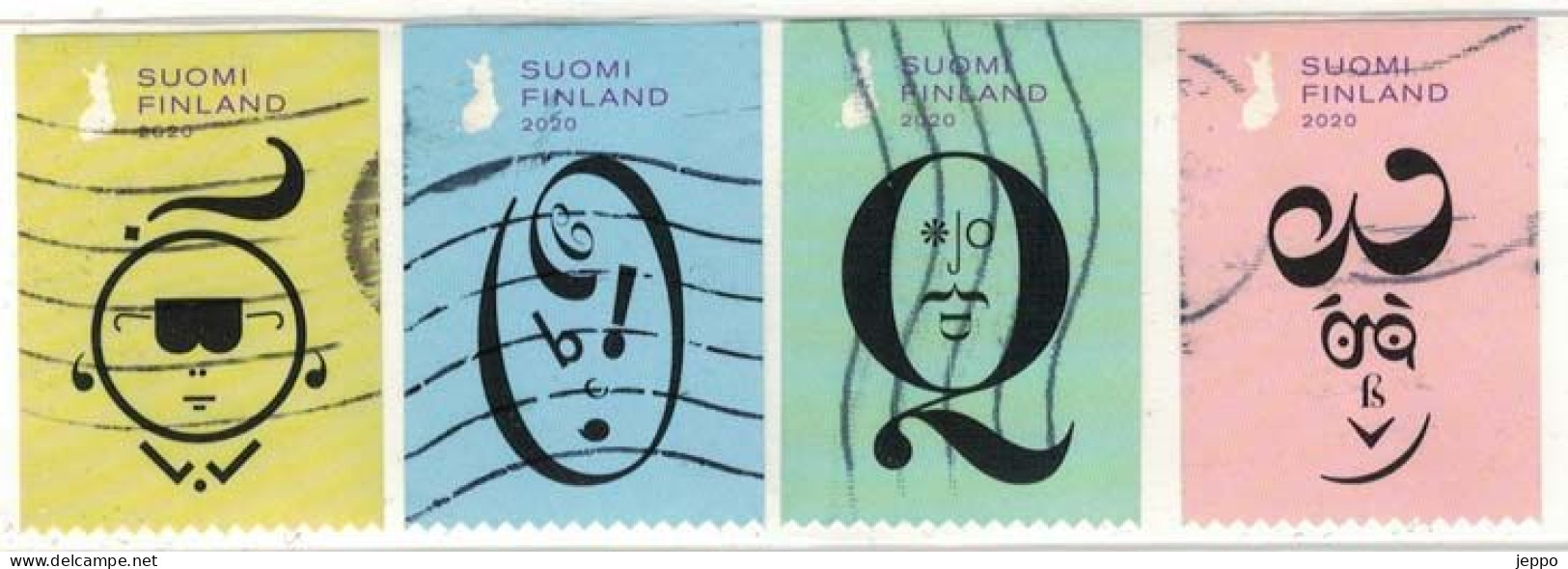 2020 Finland, Literace Complete Used Set. - Used Stamps