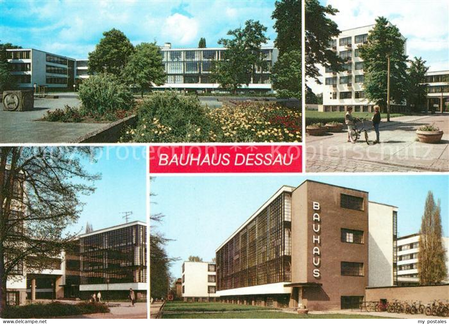 73174780 Dessau-Rosslau Bauhaus Atelierhaus Bruecke Werkstattfluegel Dessau-Ross - Dessau