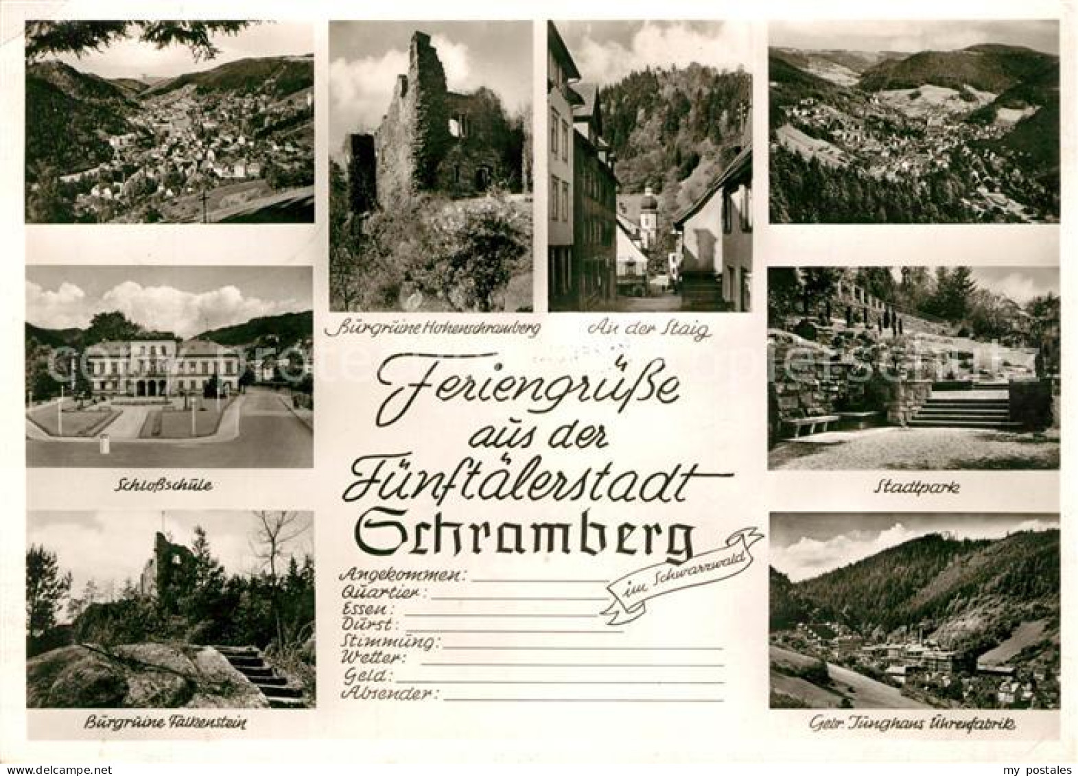 73174726 Schramberg Burgruine Hohenschramberg Falkensetin Schlosschule Schramber - Schramberg