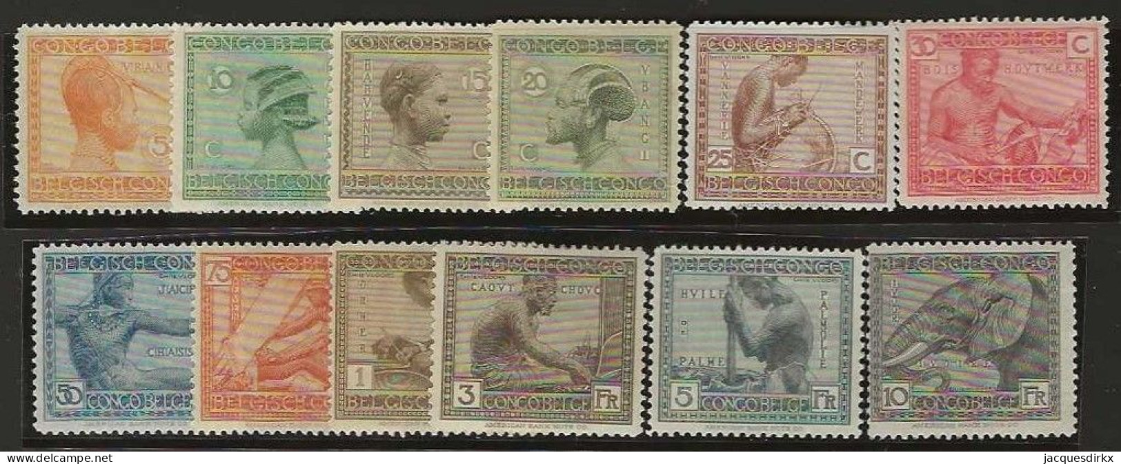 Congo   .   OBP    .   106/117     .    **      .  Postfris  .   /   .   Neuf Avec Gomme Et SANS Charnière - Unused Stamps