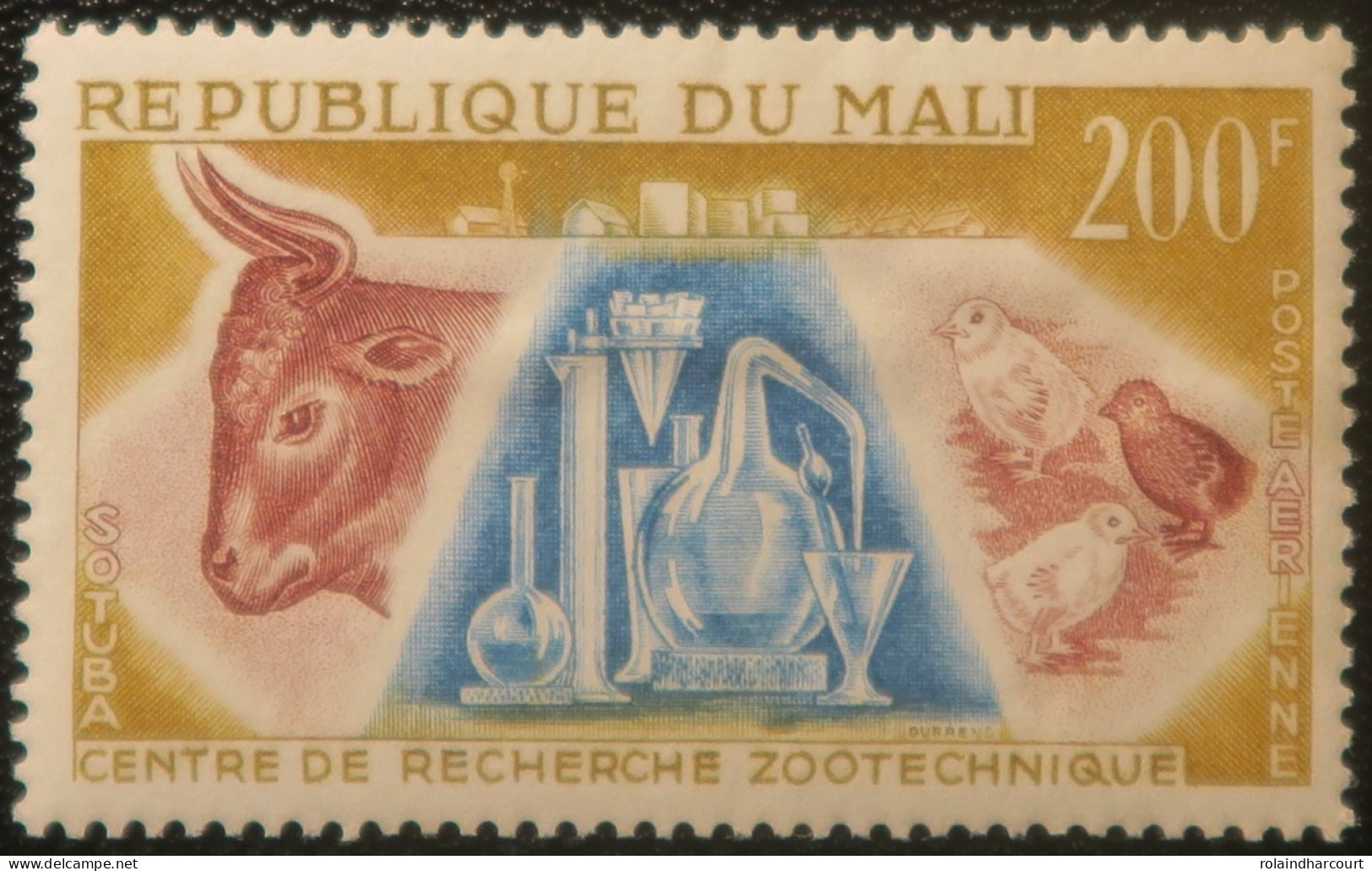 LP3844/2210 - MALI - 1963 - POSTE AERIENNE - N°15 NEUF* - Mali (1959-...)