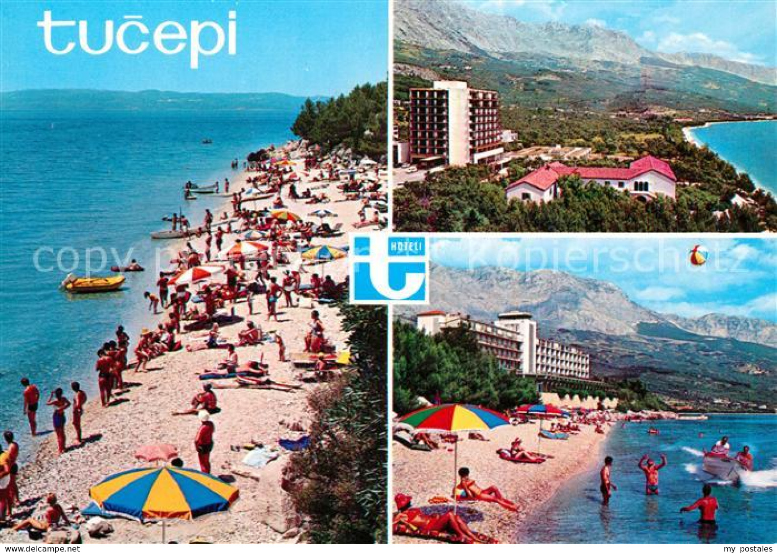 73174149 Tucepi Kuestenpanorama Strand Tucepi - Croatia