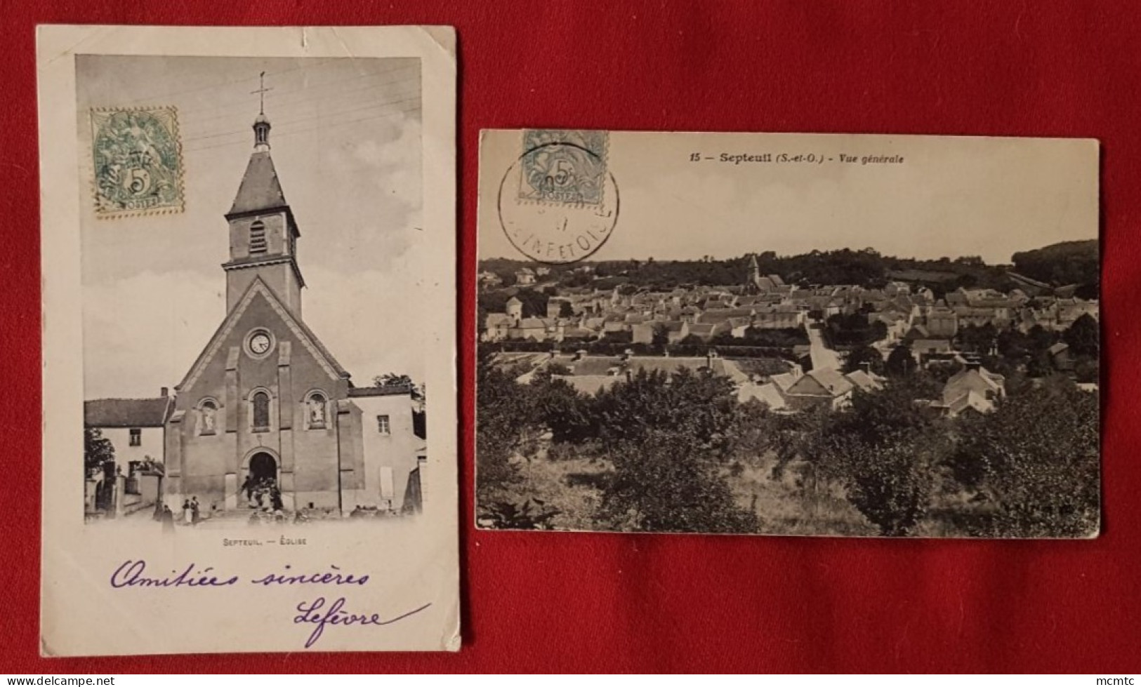 6 Cartes -   Septeuil   -( 78 - Yvelines ) - Septeuil