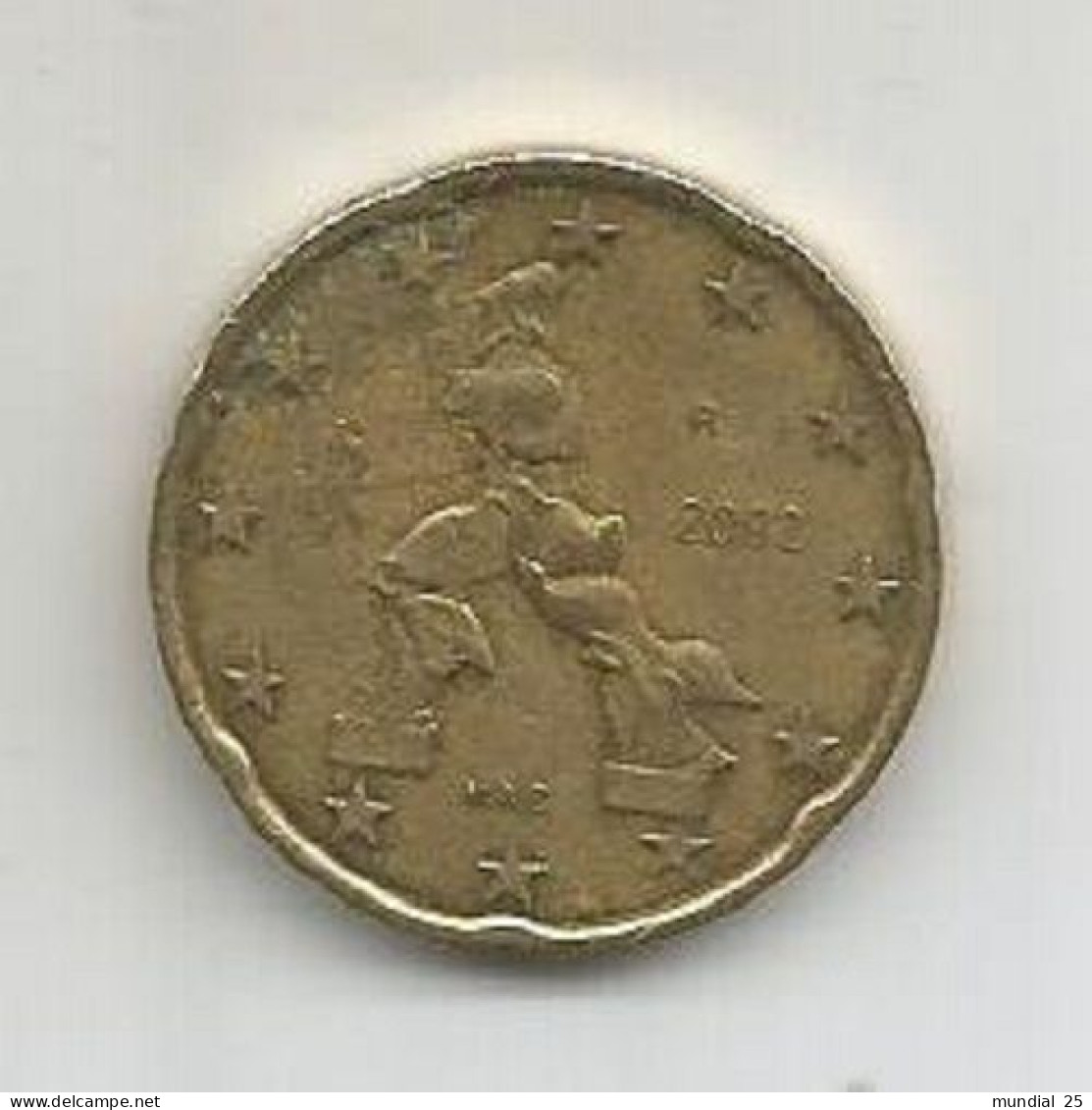 ITALY 20 EURO CENT 2002 (R) - Italie