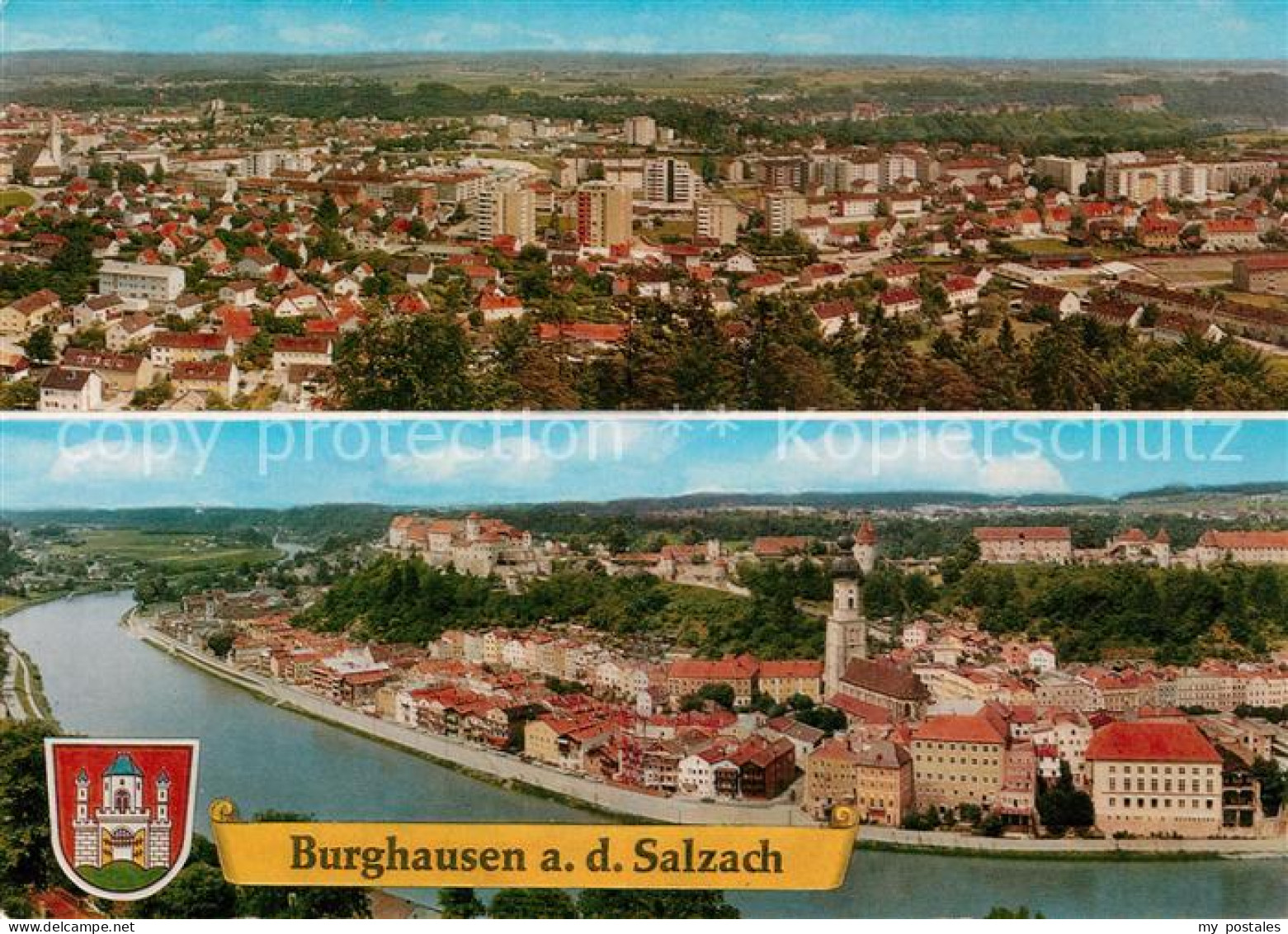 73173876 Burghausen Salzach Neustadt Und Altstadt Burghausen Salzach - Burghausen