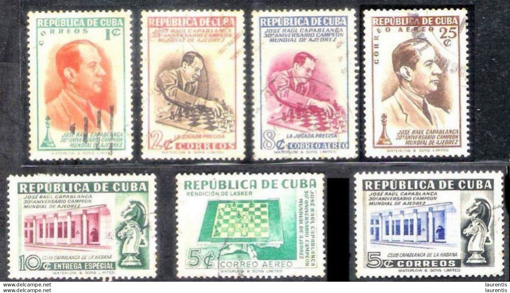 575  Chess - Echecs - Capablanca 1951 - Used - Cb - 4,75 - Andere & Zonder Classificatie