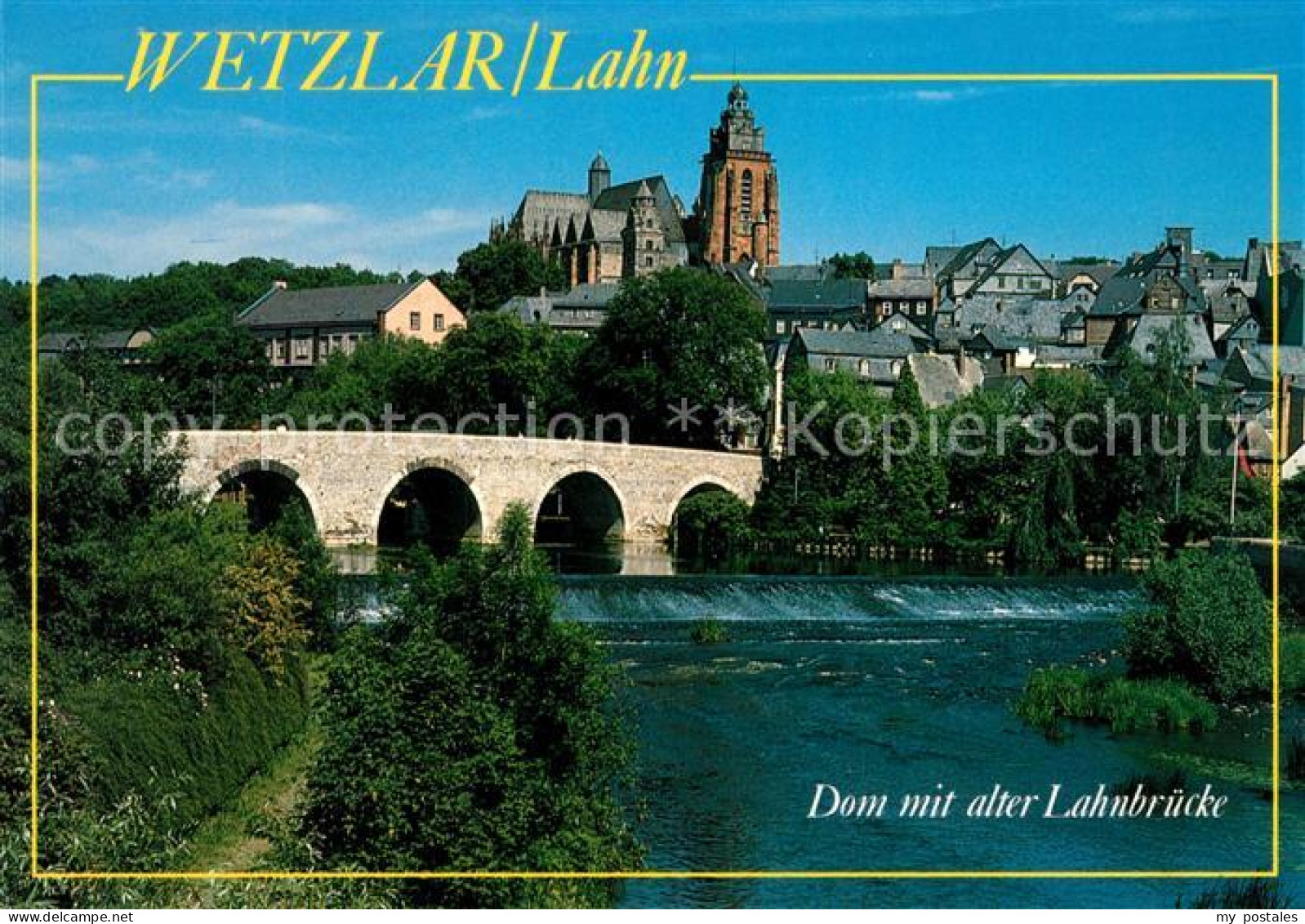 73173799 Wetzlar Dom Alte Lahnbruecke  Wetzlar - Wetzlar