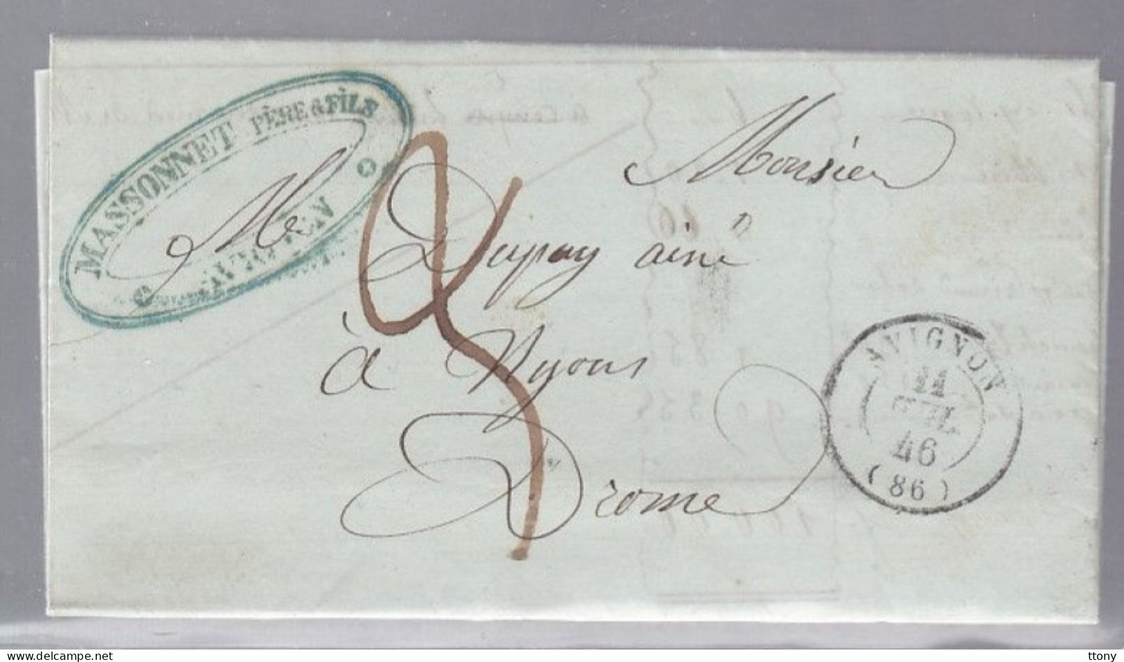 Un Lot De 12 Lettres Dites Précurseurs  Lettres  Ou Enveloppes - 1801-1848: Précurseurs XIX